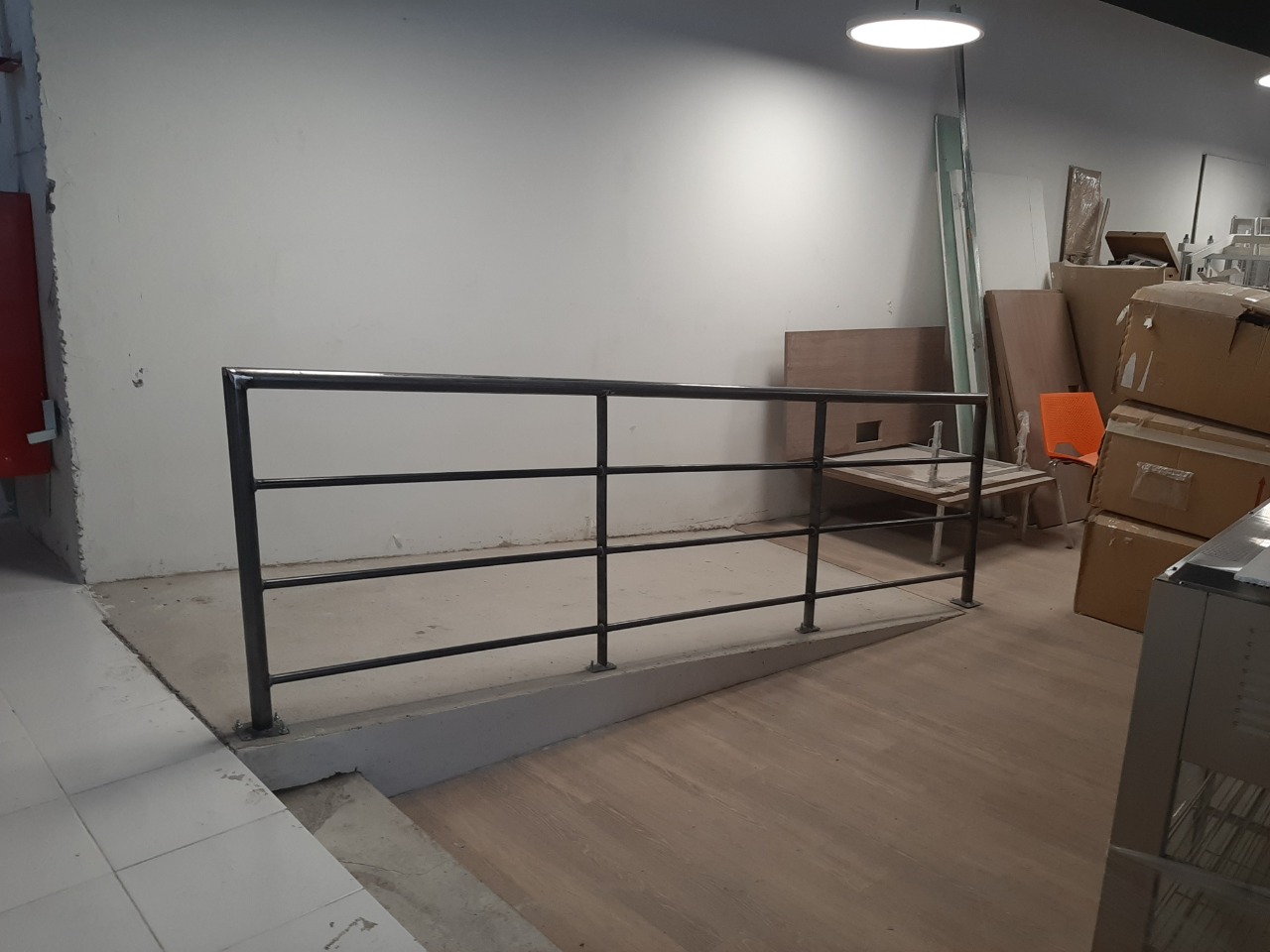Estructura de acero realizada por DARL